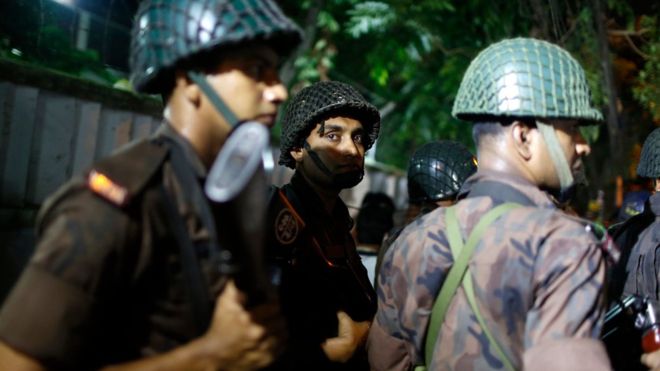 Gunmen take hostages in Bangladeshi capital Dhaka Gunmen take hostages in Bangladeshi capital Dhaka
