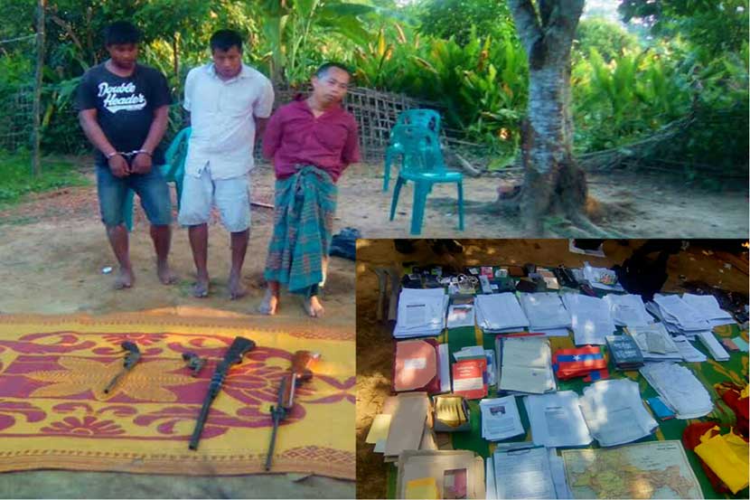 খাগড়াছড়িতে অস্ত্রসহ ইউপিডিএফ-এর সামরিক প্রধান আটক