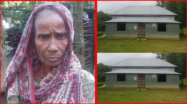 ভিক্ষা করে মসজিদ নির্মাণ করেছেন বৃদ্ধা ভিক্ষা করে মসজিদ নির্মাণ করেছেন বৃদ্ধা
