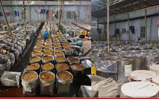 ভেজাল মিশিয়ে গুড় তৈরি, ২ হাজার মণ জব্দ ভেজাল মিশিয়ে গুড় তৈরি, ২ হাজার মণ জব্দ