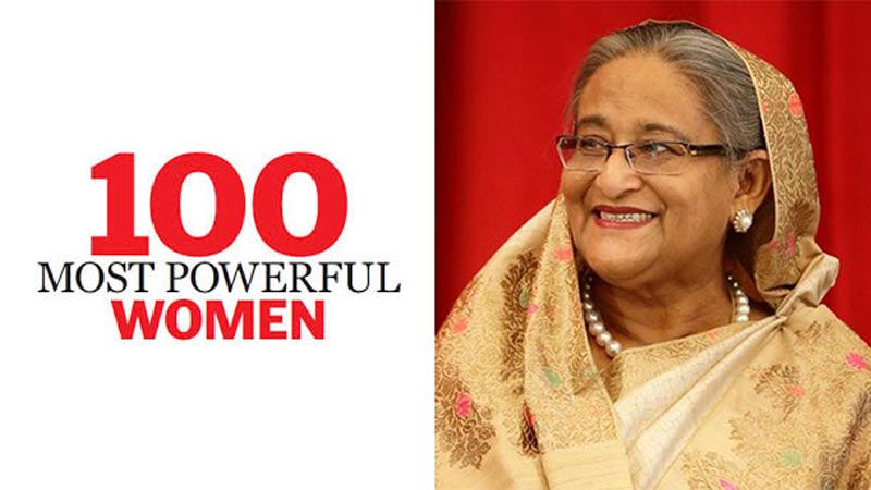 বিশ্বের ক্ষমতাধর নারীদের তালিকায় প্রধানমন্ত্রী শেখ হাসিনা বিশ্বের ক্ষমতাধর নারীদের তালিকায় প্রধানমন্ত্রী শেখ হাসিনা