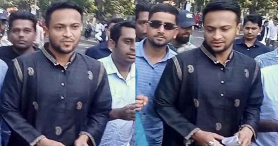 মোবাইল হারিয়ে থানায় জিডি করলেন সাকিব