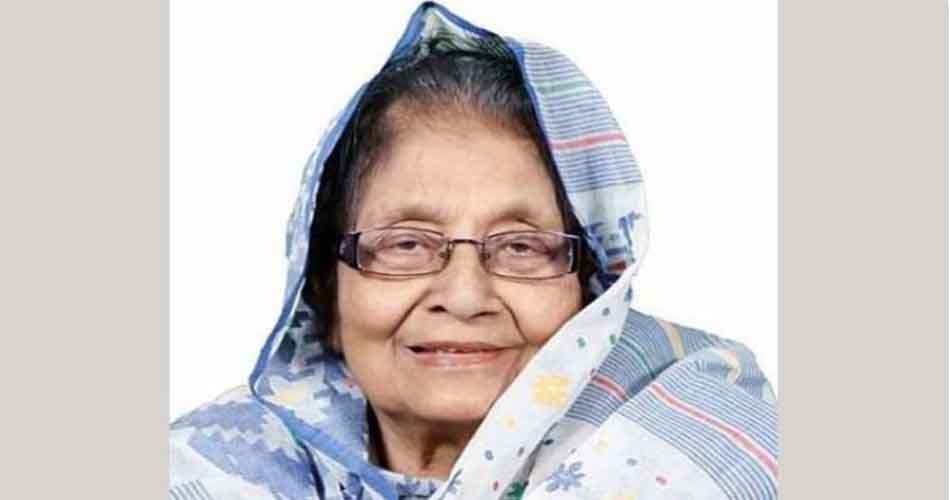 সাজেদা চৌধুরীর প্রথম মৃত্যুবার্ষিকী আজ