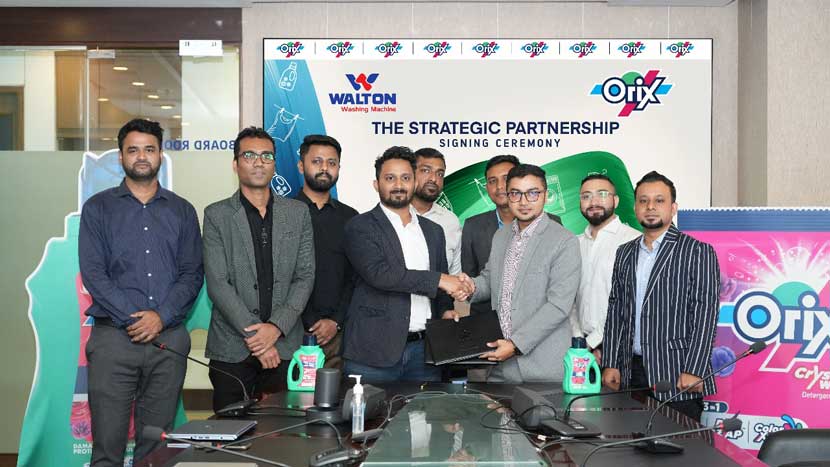 Walton Washing Machine, Orix Fabric Care ink partnership deal