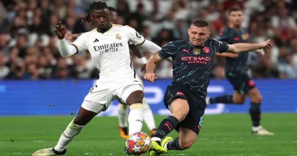 ছয় গোলের ম্যাচে রিয়াল-ম্যানসিটির ড্র