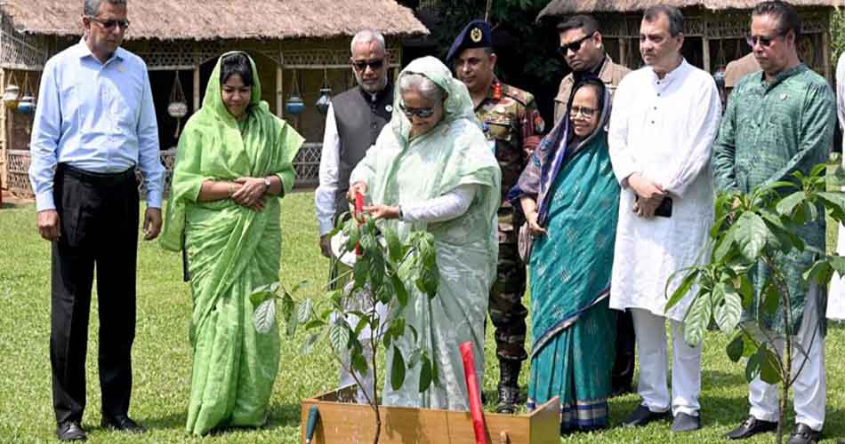 বৃক্ষরোপণ কর্মসূচির উদ্বোধন প্রধানমন্ত্রীর