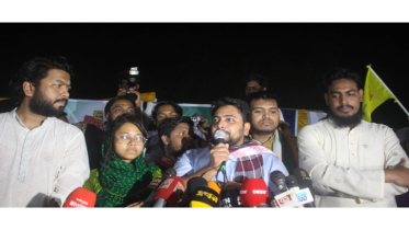 নতুন সংবিধানই হচ্ছে আমাদের প্রধান দাবি নওগাঁয় নাহিদ ইসলাম