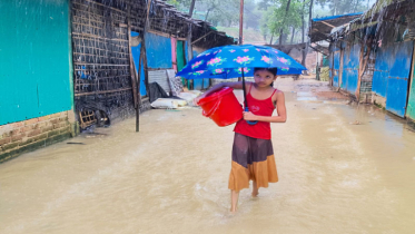 টানা বৃষ্টি উখিয়ায় ৭০ গ্রাম প্লাবিত: পানিবন্দি ৬০ হাজার ৭০ গ্রাম