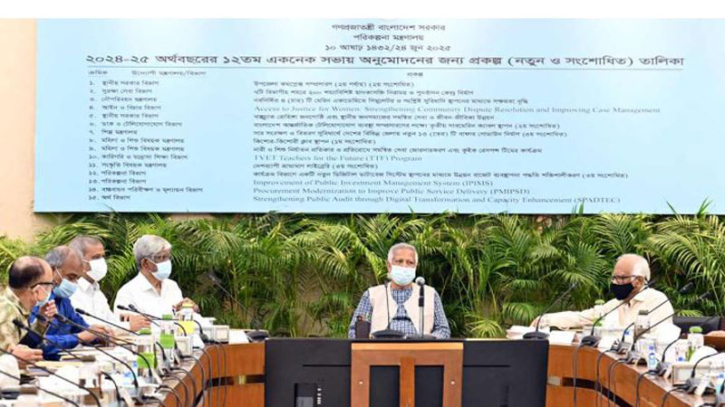 একনেকে অনুমোদন পেল ৮ হাজার কোটি টাকার ১২ প্রকল্প