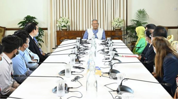 বিদেশি চিকিৎসক দলের প্রতি কৃতজ্ঞতা জানালেন প্রধান উপদেষ্টা বিদেশি চিকিৎসক দলের প্রতি কৃতজ্ঞতা জানালেন প্রধান উপদেষ্টা