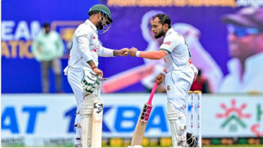 গলে সেঞ্চুরির আক্ষেপে মুশফিক–লিটন