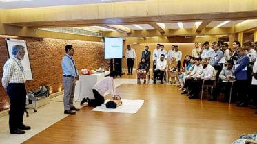 ব্র্যাক ব্যাংকে সিপিআর ও হার্ট অ্যাটাক সচেতনতামূলক সেশন