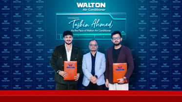 ‘ফেস অব ওয়ালটন এসি’ হলেন ক্রিকেটার তাসকিন আহমেদ