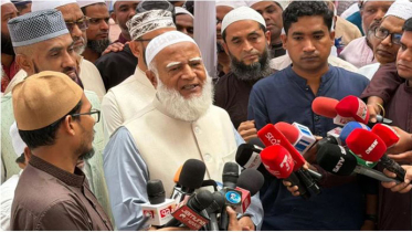 বিরোধীদলীয় নেতার ঈদুল ফিতরের নামাজ আদায় ও শুভেচ্ছা বিনিময় বিরোধীদলীয় নেতার ঈদুল ফিতরের নামাজ আদায় ও শুভেচ্ছা বিনিময়