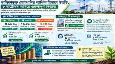 ডোরিন পাওয়ারে মুনাফা বাড়লেও নগদ প্রবাহে চাপ, ৮ অক্টোবর বোর্ড সভায় ডোরিন পাওয়ারে মুনাফা বাড়লেও নগদ প্রবাহে চাপ, ৮ অক্টোবর বোর্ড সভায়