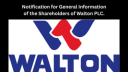 Notification for General Information of the Shareholders of Walto